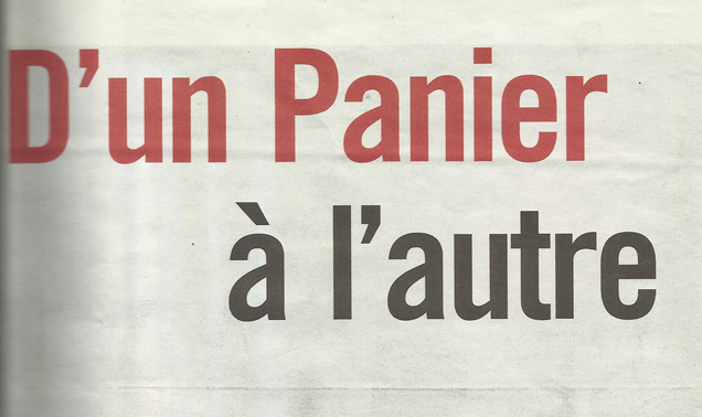 D’un Panier à l’autre – Marseille L’Hebdo